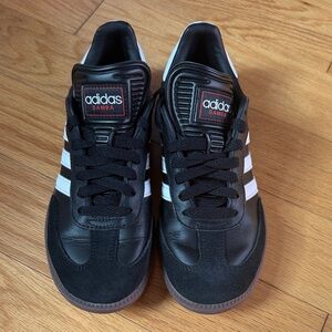 Adidas Samba Black Sneakers size 6.5W/4.5M